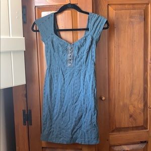 Free People eyelet dress.
